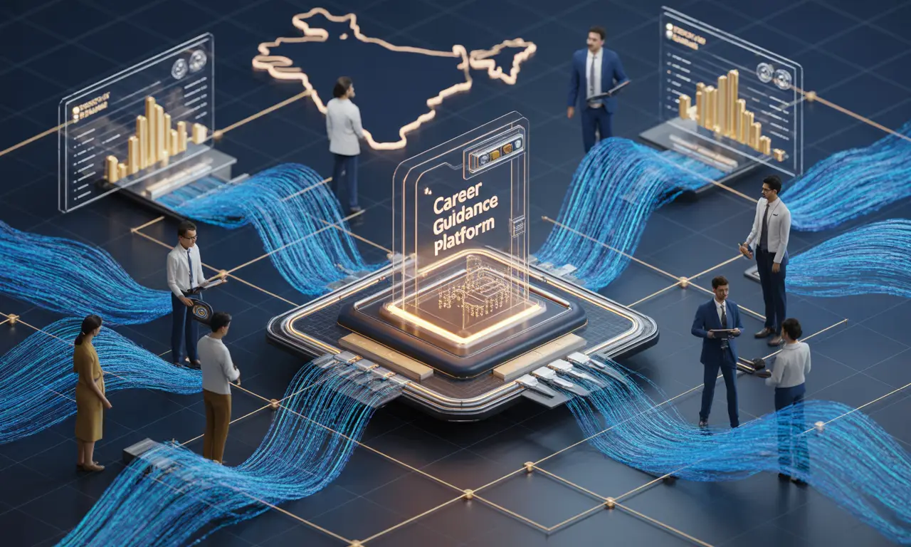 Career guidance platform connecting professionals across India with research-driven insights and data analytics