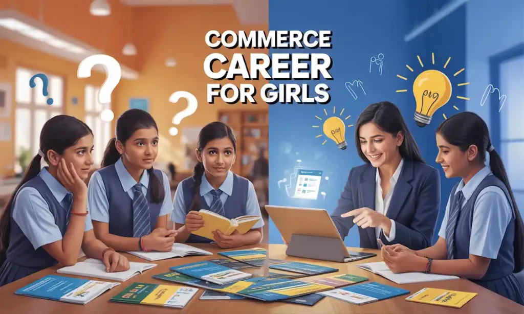 Commerce career for girls – explore top commerce career options after 12th in India 2025 with guidance and success paths