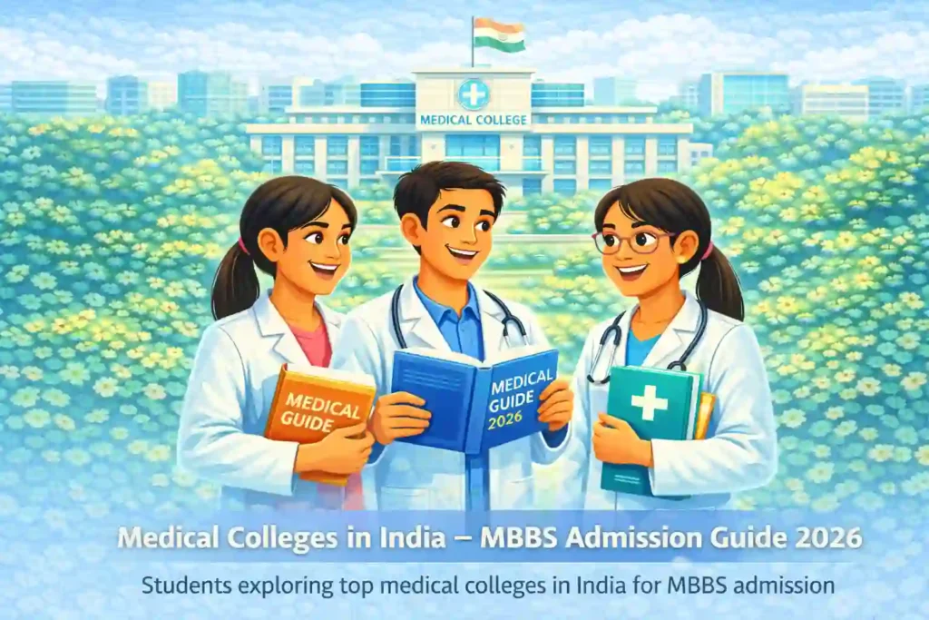 Best Medical Colleges in India: Students exploring top medical colleges for become doctor in India