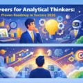 Analytical thinker exploring data-driven career paths