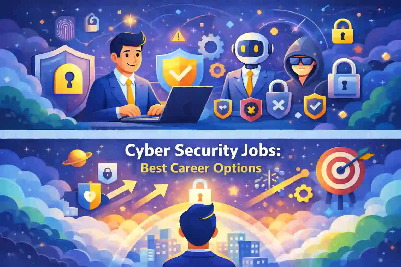 Cyber security professional exploring top career options