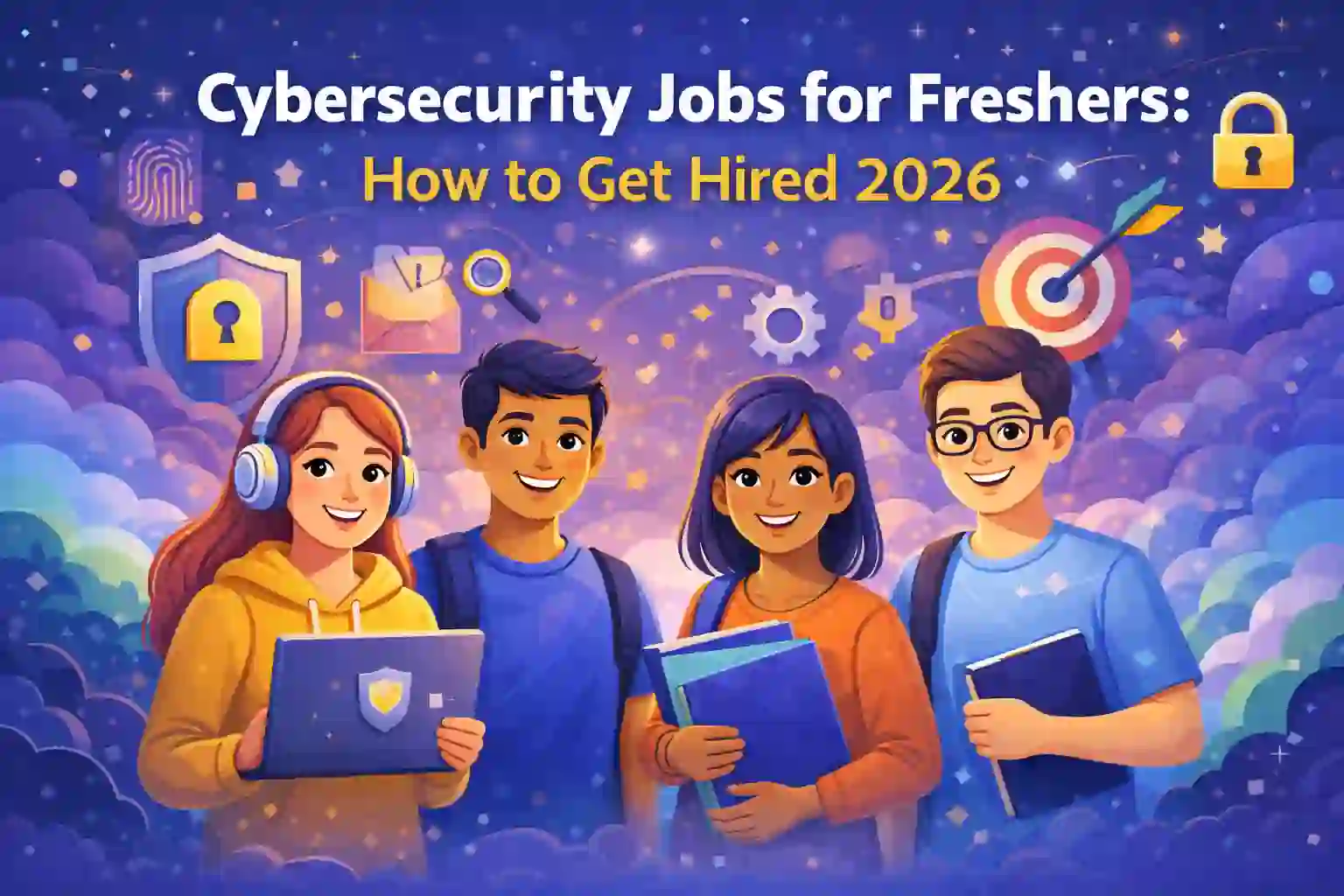 Freshers exploring cybersecurity job opportunities