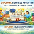 Students exploring diploma course options after 10th