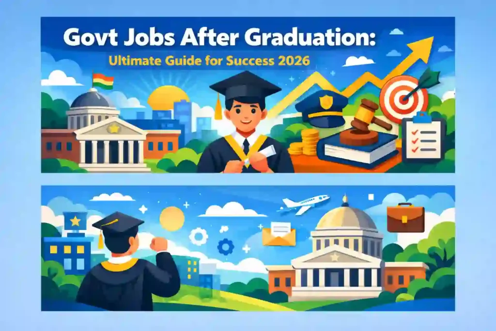 Govt jobs after graduation: Graduate planning for govt jobs after graduation in 2026