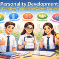 Students improving personality skills for career success