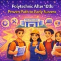 Students exploring polytechnic courses after 10th for early success