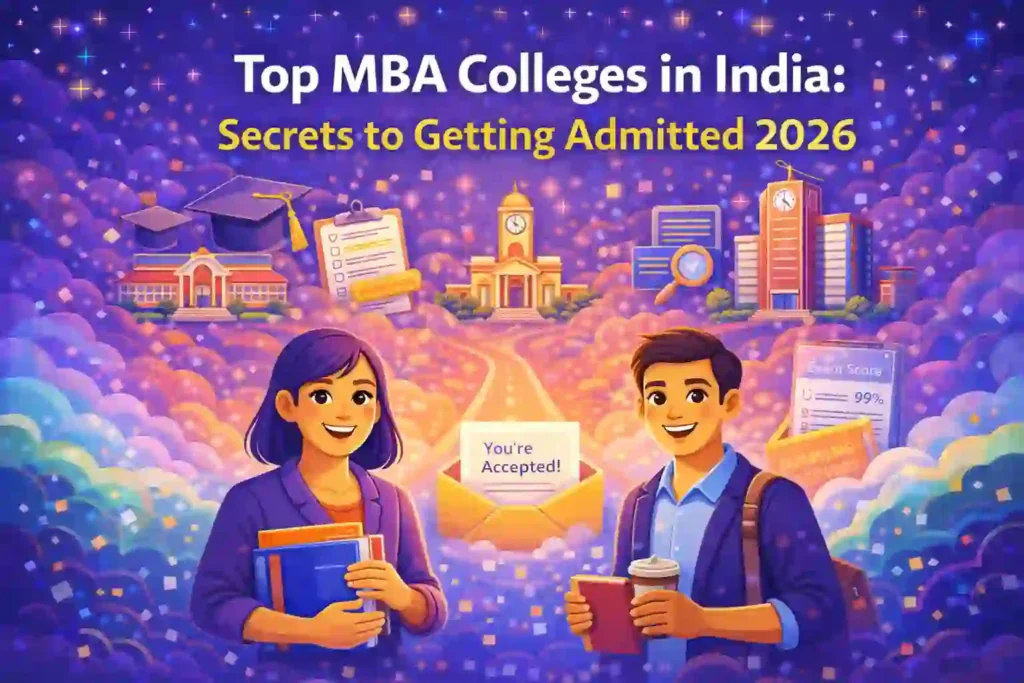 Students aiming for admission to top MBA colleges in India in 2026