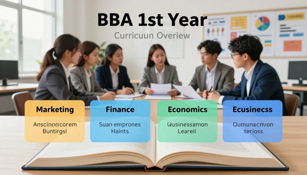 bba 1st year subjects